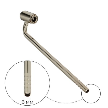 Extension cord for pumping tires, K3, 28 cm