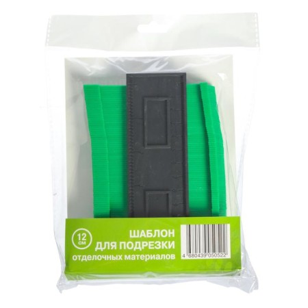 Template for trimming finishing materials-3