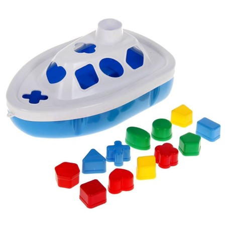 Toy-soroter "boat" with logical figures