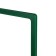 Frame with an integrated T-holder PFT-A4, green color
