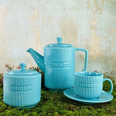 Tea Service Lenardi, Porcelain, 14 objects