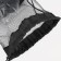 Bag for shoes on the lace, black color
