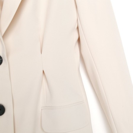 Women's jacket with pinches MIST R.48, Milk-7