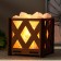 Salt lamp "Basket b rhombus" E14 15W 1.8 kg Dimmer 14x14x18 cm
