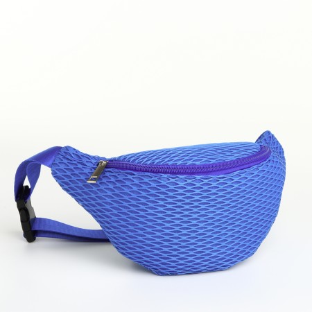 Lightning waist bag, blue color