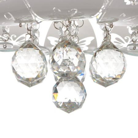 Causteen with PDD "Lacrim" 7x40W E27 chrome 45x45x17cm.-8
