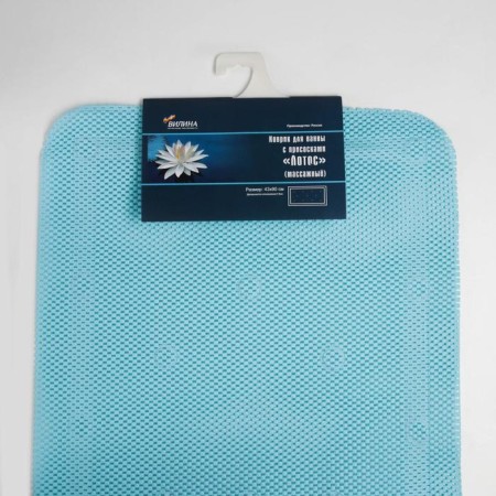 Bathroom mat with suction cups, 43 × 90 cm, color mix-9