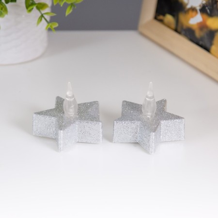 Spinker "Switch" LED 1W from 3xlr44 batteries 5x5x2cm, (set2 pcs). Risalux-3