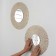 A set of interior mirrors for decoration, 5 pcs, D 14 cm