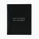 Notebook in a cage, 48 sheets A5 on the paper clip Interior Block No. 1 Mix “September 1: just black notebook” Twin Lac, Uh Lacques