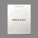 Packet Laminated Vertical Pressent, L 31 x 40 x 11.5 cm