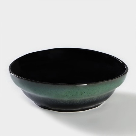 Porcelain plate Verde Notte, 1 L, D = 21.5 cm