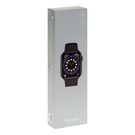 Smart hours of Hoco Y5 Pro, 1.85 ", 240x280, BT3.0+5.0, 240 mAh, call support, stepomer, black-8
