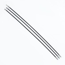 A set of rods for cleaning chimneys and ventilations 
