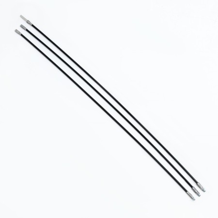 A set of rods for cleaning chimneys and ventilations "Flexible approach" 3 pcs, 107 cm