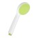 Showing watering can Zein Z0207, 1 mode, plastic, white color with a green insert