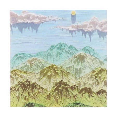 Block for entries 80 x 80 mm, 80 sheets of mountains ZD-2