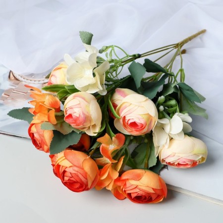 Букет "Роза клуни" 4х27 см, микс-2