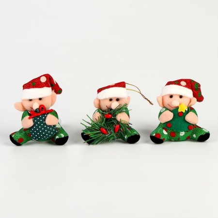 Soft toy "Gnome" on suspension, species mix-3