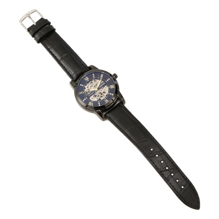 Mechanical, male watch, d-4.1 cm, L-24 cm strap, luminous, 3 atm-2