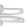 Causteen with PDU 671135/8 LED 160W Dimmer 3 modes 3000-6000k white 51x51x12.5 cm Bayerlux