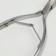 Manicure nippers for cutter “Premium”, double spring, 11.4 cm, blade length - 6 mm, silver color