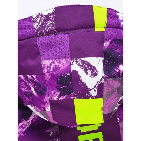 Ski costume for a girl, height 158 ​​cm, purple color-17