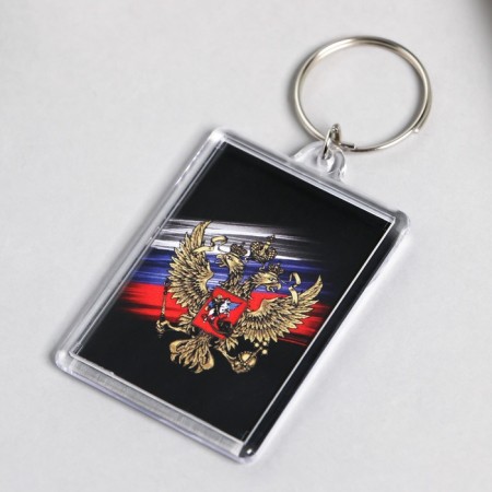 Acryl keychain "Two -headed eagle" 3.5x5 cm-2