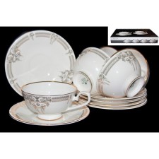 Tea set of Lenardi Aristocrat, 12 items