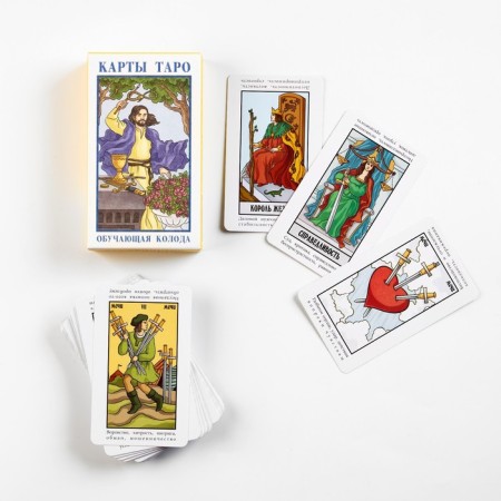 Gadal cards "Tarot. Educating deck VIP", 78 cards, 7.1 x 11.6 cm-1