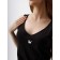 Night shirt female "crown", size 54, black color