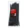 Clot of nylon tundra Krep, for screed, 4.8x200 mm, black, in packaging 100 pcs.