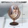 The mirror is desktop, bilateral, with an increase, mirror surface 8.5 × 12.1 cm, bronze color