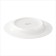 Porcelain dining porcelain Magistro "leaf", d = 25.8 cm, white color