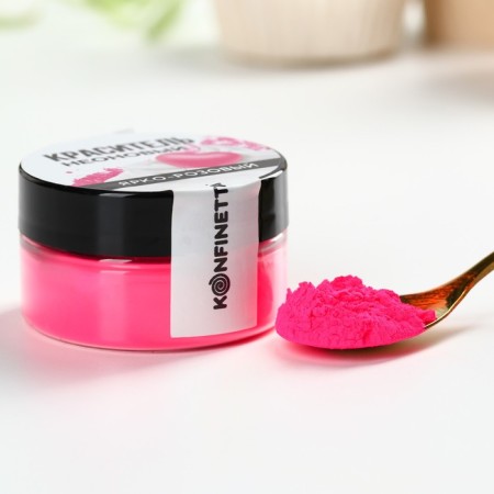 Dye neon konfinetta, bright pink, 7 g.-2