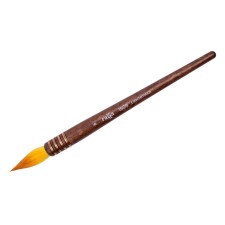 Artistic brush for calligraphy gamma, Round synthetics, No. 6, short handle without a clip 1509006