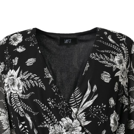 Women's dress MIST PLUS-SIZE, R.50, Black-5