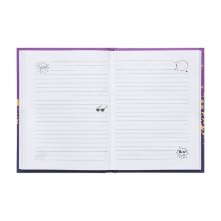 Notepad A6, 64 sheets Positive Book, solid cover, glossy lamination, designer block offset 60g/m2-3