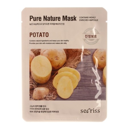 Facial mask fabric ANSKIN SECRISS Pure Nature Mask Pack-Potato, 25ml