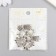 Decor Metal for creativity "Owl on a branch" (A11025) 2.2x1.4 cm