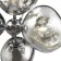 Suspended lamp Freya Fr5378PL-06SM EJECTION, 370x370x1180 mm, G9, 6x40W, color chromium