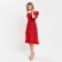 Women's dress minku: enjoy color red, rr 44