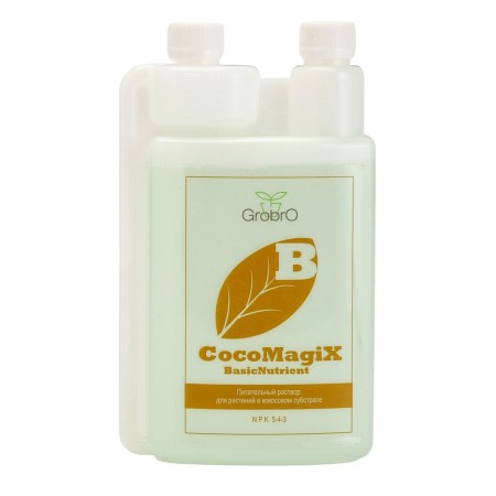 Fertilizer for Grobro hydroponics Grobro set Cocomagix Basic Pack, 1000ml-1