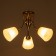 Ceiling Ceiling Ellie 3x40W E27 Gold 52x52x30 cm