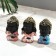 Figure "Buddha: I do not see, I do not hear, I do not say" 4,5x5x9cm, a set of 3pcs