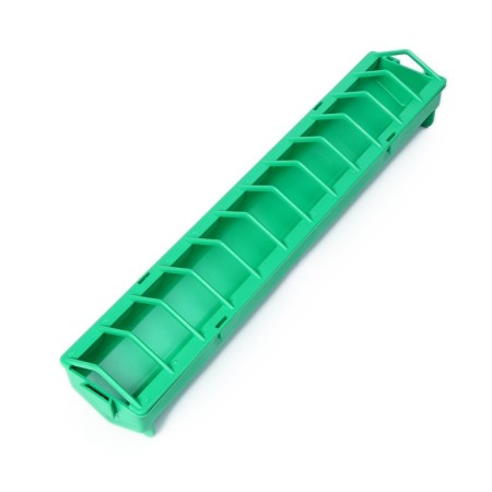 Broilery fodder, 24 cells, lottery, plastic, green color-1
