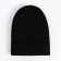 Two-layer children's hat, black color, size 46-50