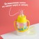 A bottle of feeding "Fruit Beach", classic throat, 150 ml., 0 months, cylinder, with handles