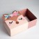 Gift folding box, packaging, Olenenok, 15 x 15 x 8 cm