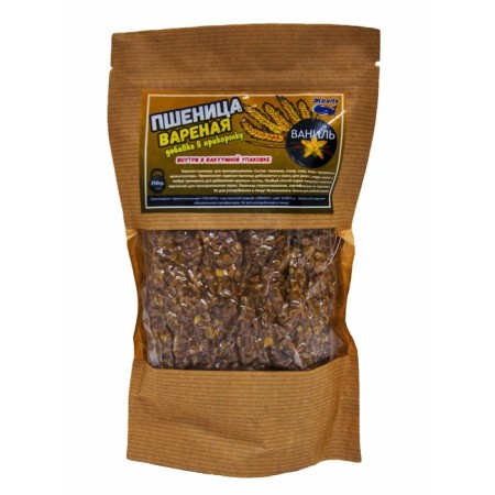 Wheat Boiled Vanil, in vacuum packaging, 350 g